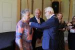 Małżonkowie jubilaci uhonorowani medalami w pałacu