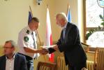 Gratulacje dla strażników miejskich 