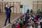 Spotkania w szkołach mistrza szachowego Michała Kanarkiewicza 