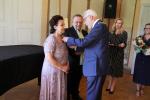 Małżonkowie jubilaci uhonorowani medalami w pałacu