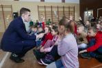 Spotkania w szkołach mistrza szachowego Michała Kanarkiewicza 