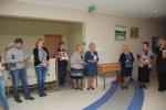 Wystawa haftu kaszubskiego w bibliotece