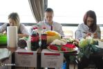 Wejherowo rzeźbione w owocach i warzywach