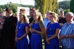 Tablica pamiątkowa z okazji 80-lecia figury Matki Bożej na Śmiechowie 
