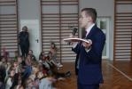 Spotkania w szkołach mistrza szachowego Michała Kanarkiewicza 