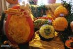 Wejherowo rzeźbione w owocach i warzywach