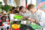 Wejherowo rzeźbione w owocach i warzywach
