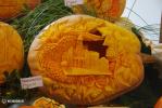 Wejherowo rzeźbione w owocach i warzywach