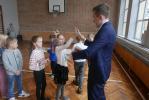 Spotkania w szkołach mistrza szachowego Michała Kanarkiewicza 