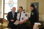 Gratulacje dla strażników miejskich 
