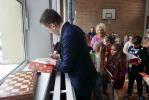 Spotkania w szkołach mistrza szachowego Michała Kanarkiewicza 