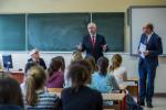 Prezydent Krzysztof Hildebrandt spotyka się z młodzieżą 