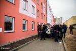 Klucze do nowych mieszkań budynku socjalnego