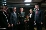 Medal Miasta Wejherowa dla Aleksandra Pawelca z okazji setnej rocznicy urodzin 