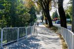 Kładka rowerowa nad rzeką Redą wzdłuż ul. Ofiar Piaśnicy służy mieszkańcom i turystom