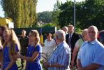 Tablica pamiątkowa z okazji 80-lecia figury Matki Bożej na Śmiechowie 