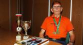 Senior kolarstwa Gerard Patok wciąż na rowerze