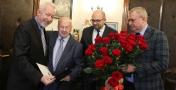 Życzenia dla Brunona Gajewskiego z okazji 90. rocznicy urodzin