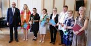 Mistrzynie haftu kaszubskiego zachwyciły jurorów