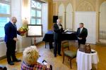 Promocja książki, na zdjęciu: Piotr Karczewski, Krzysztof Hildebrandt i Arkadiusz Kraszkiewicz