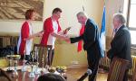 
Prezydent pogratulował młodym tancerzom
