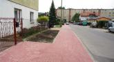 Nowy chodnik na ulicy Weteranów