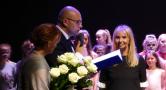 Elżbieta Czeszejko nagrodzona z okazji 20-lecia pracy artystycznej 