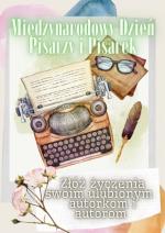 Dzień pisarzy i pisarek 