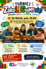 „ZakoLEGujmy się!” – rodzinny turniej budowania z klocków połączy pokolenia w Wejherowie