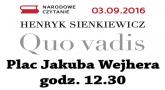 „Quo Vadis” na placu Jakuba Wejhera