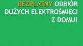 Bezpłatny odbiór dużych elektrośmieci z domu