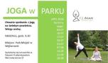 Joga w plenerze – w parku i na tarasie Filharmonii Kaszubskiej