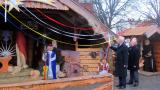 Szopka Bożonarodzeniowa na wejherowskim rynku