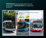 Metropolitalny komunalny bilet miesięczny dostępny przez aplikacje mobilne