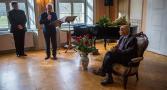 Medal Miasta Wejherowa dla prof. Jerzego Tredera