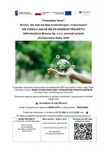 Zaproszenie dla przedsiębiorców „Profesjonalne kadry GOZ” 