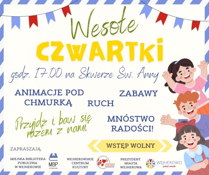 Wesołe czwartki na Skwerze Św. Anny!