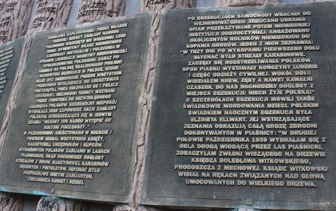 Pielęgnowanie pamięci o ofiarach zbrodni piaśnickiej