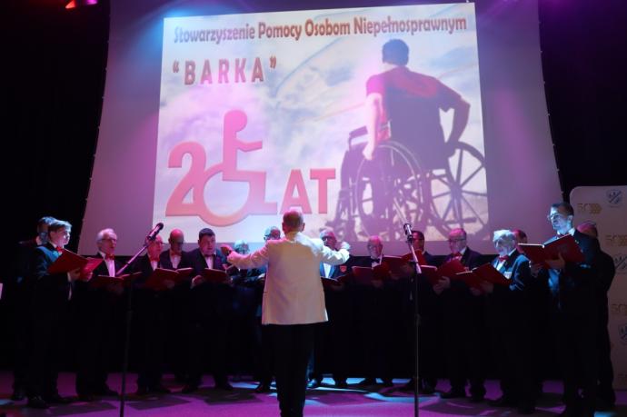 Jubileusz 20-lecia Stowarzyszenia Pomocy Osobom Niepełnosprawnym “BARKA” 