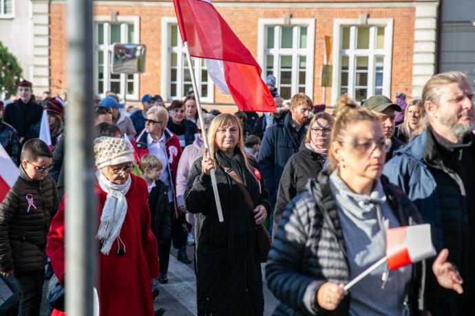 Wejherowo uczciło 105. rocznicę polskiej niepodległości 