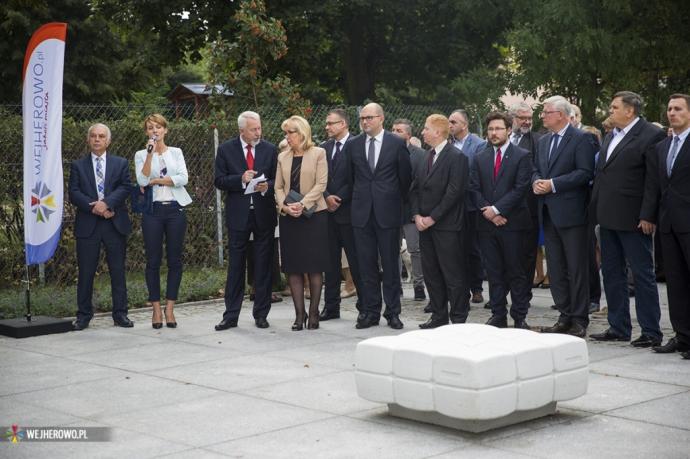 Otwarcie Skweru Reginy Osowickiej