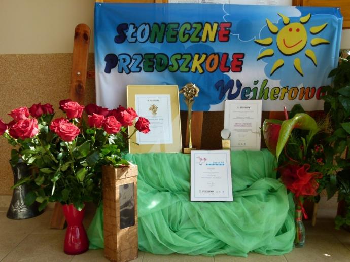 Słoneczne Przedszkole „Różą Ekologii 2015”