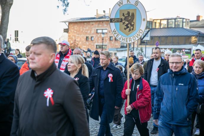 Wejherowo uczciło 105. rocznicę polskiej niepodległości 