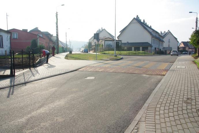 Nowo wybudowana ul. Chmielewskiego