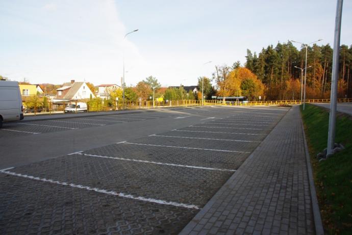 Parking przy wejherowskim cmentarzu już gotowy