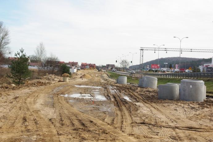 Trwa budowa II etapu Węzła Śmiechowo  