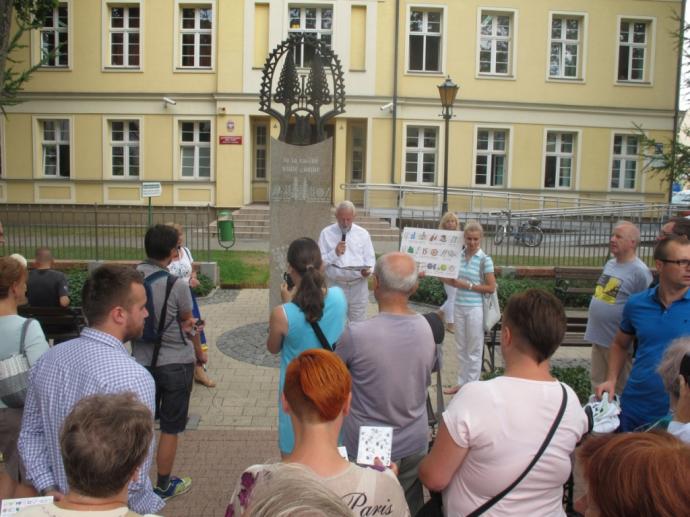 Spacer z prezydentem Wejherowa Szlakiem Kaszubskich Nut