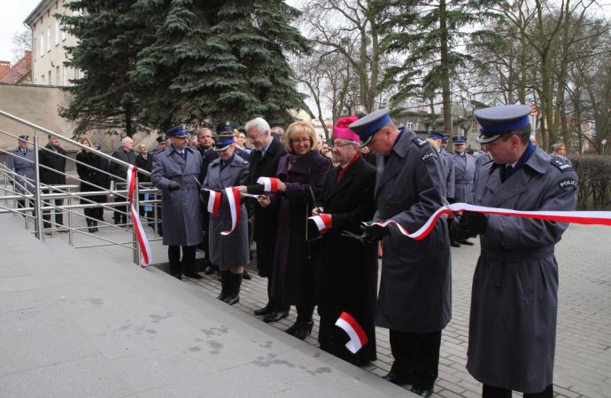 Zmodernizowana siedziba KP Policji w Wejherowie