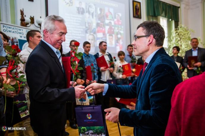 Prezydent nagrodził sportowców z Wejherowa 