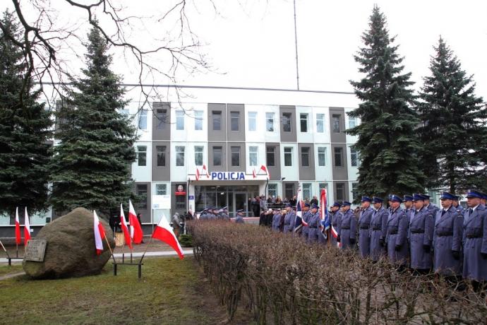 Zmodernizowana siedziba KP Policji w Wejherowie